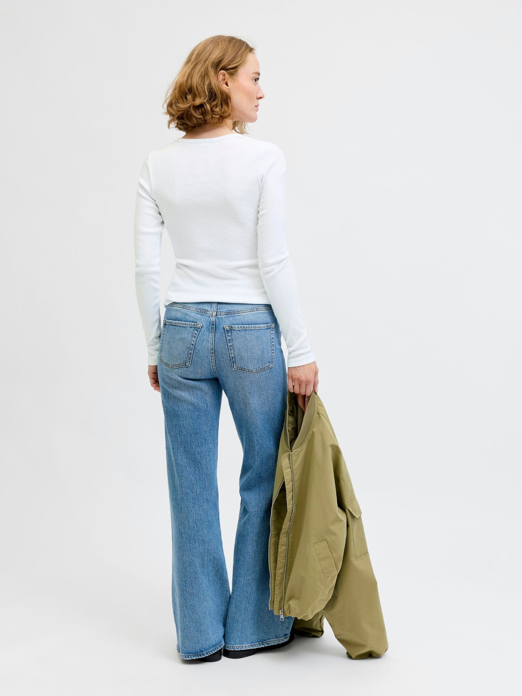 JJXX - Freya Rib Longsleeve T-Shirt - 
