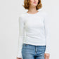 JJXX - Freya Rib Longsleeve T-Shirt - 