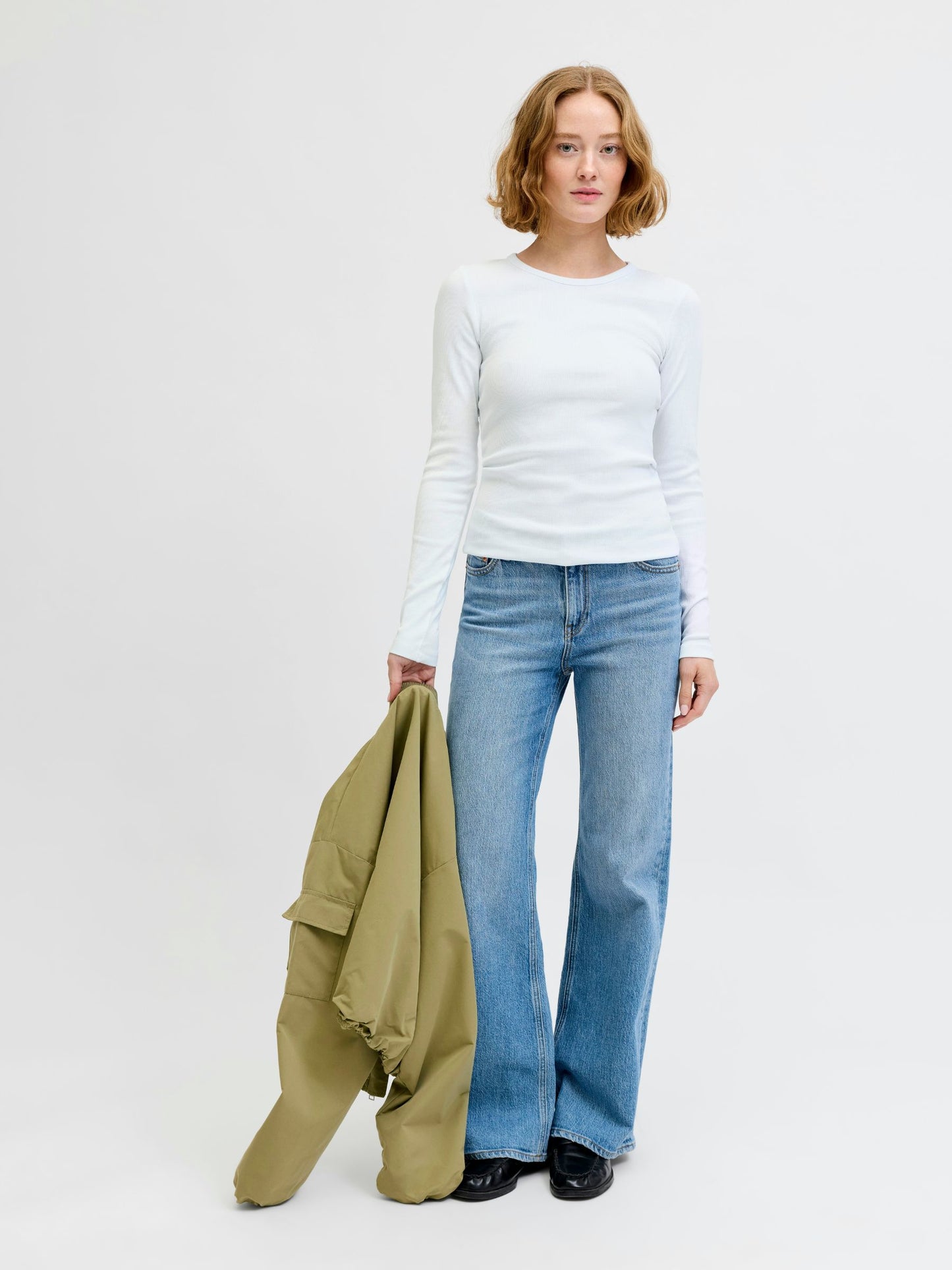 JJXX - Freya Rib Longsleeve T-Shirt - 