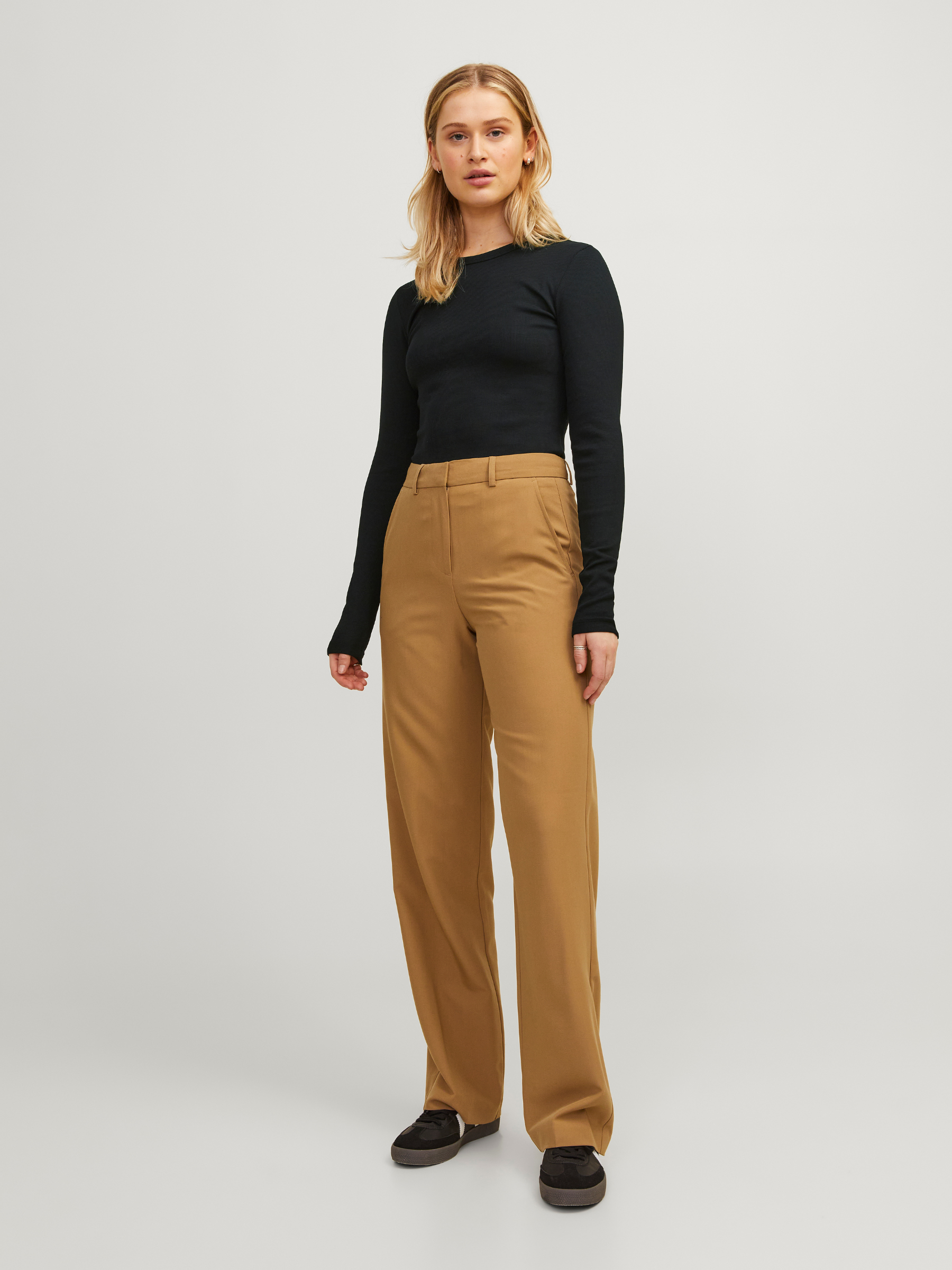 JJXX - Freya Rib Long Sleeve T-Shirt - 