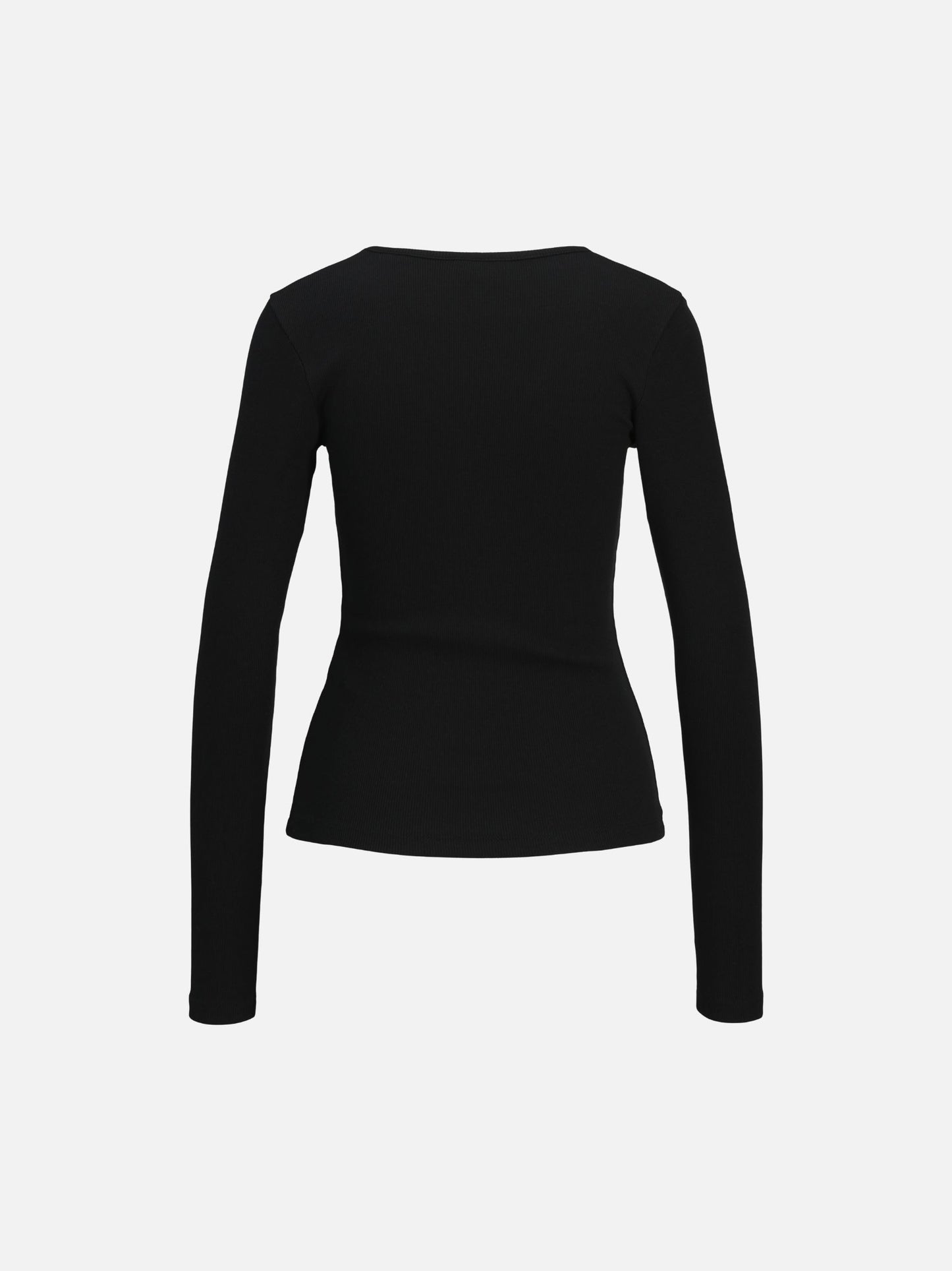 JJXX - Freya Rib Longsleeve V-neck T-Shirt - 