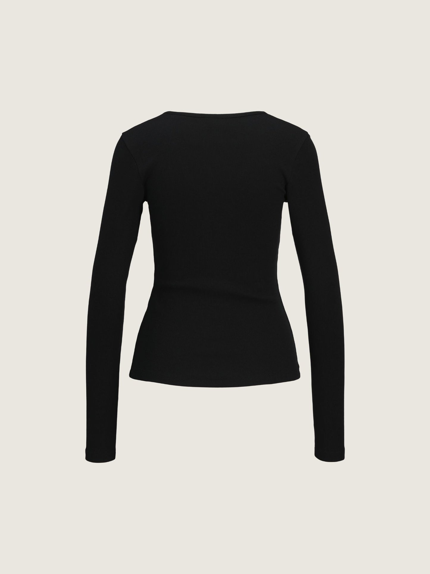 JJXX - Freya Rib Longsleeve V-neck T-Shirt - 
