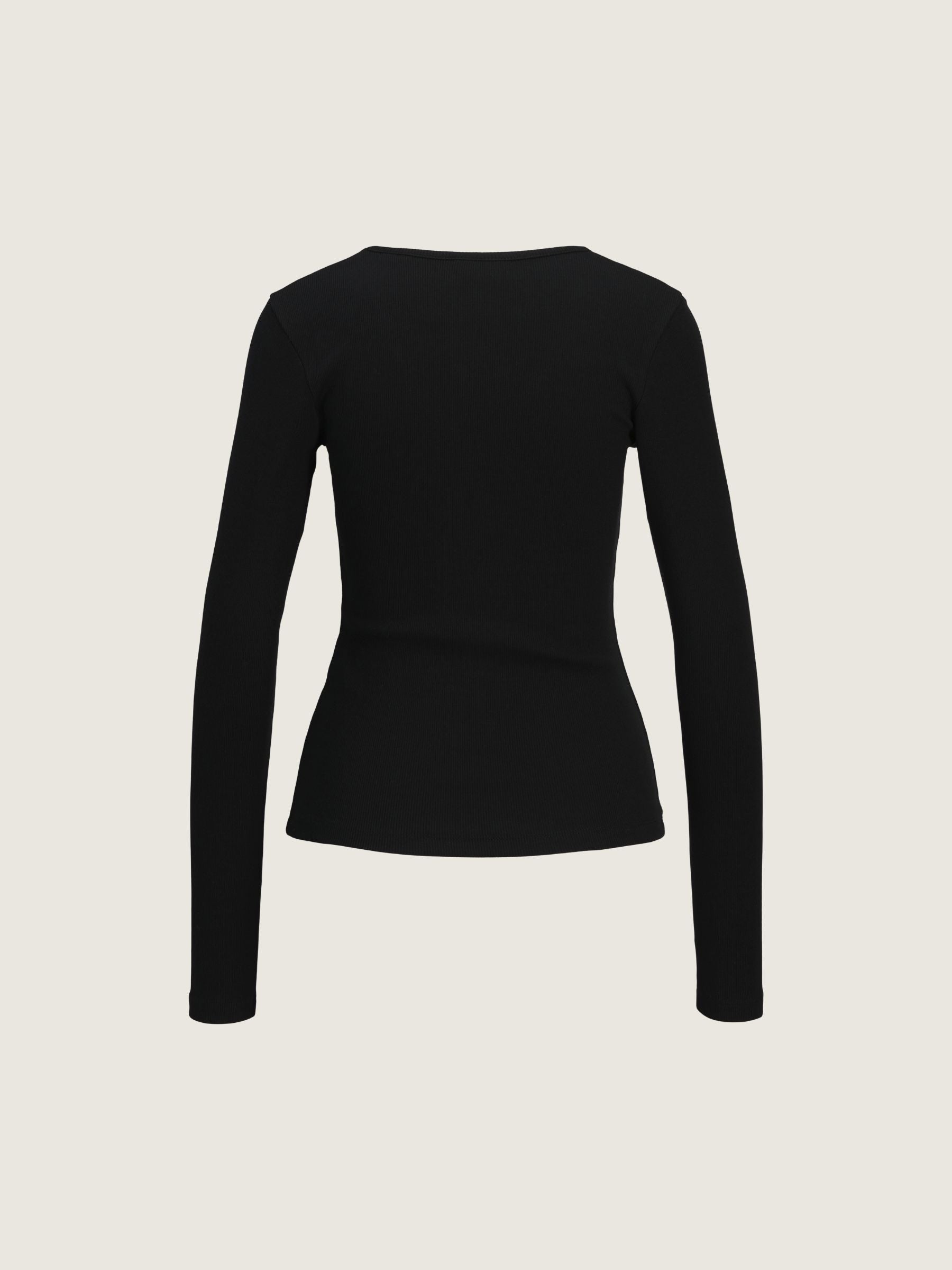 JJXX - Freya Rib Longsleeve V-neck T-Shirt - 