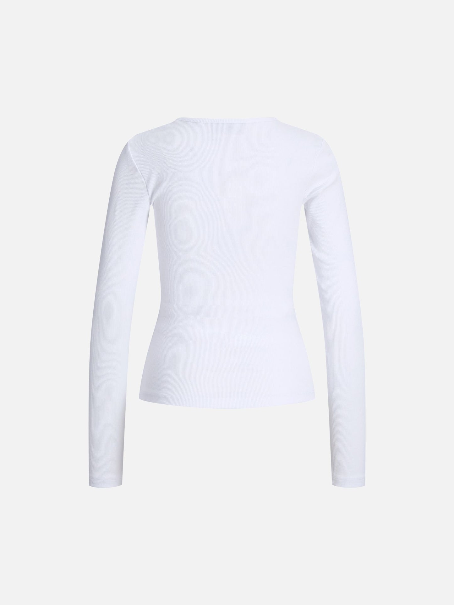 JJXX - Freya Rib Longsleeve V-neck T-Shirt - 