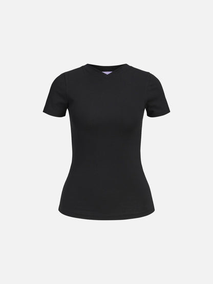 JJXX - Gigi V-neck T-Shirt - Black