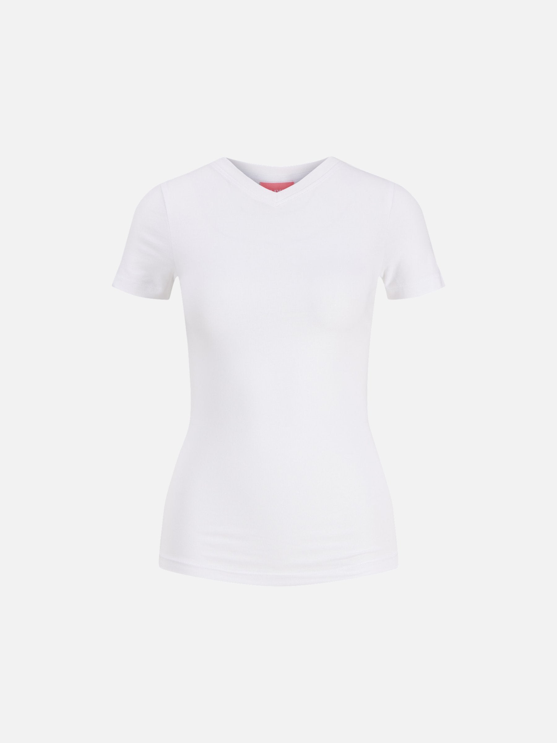 JJXX - Gigi V-neck T-Shirt - Bright White