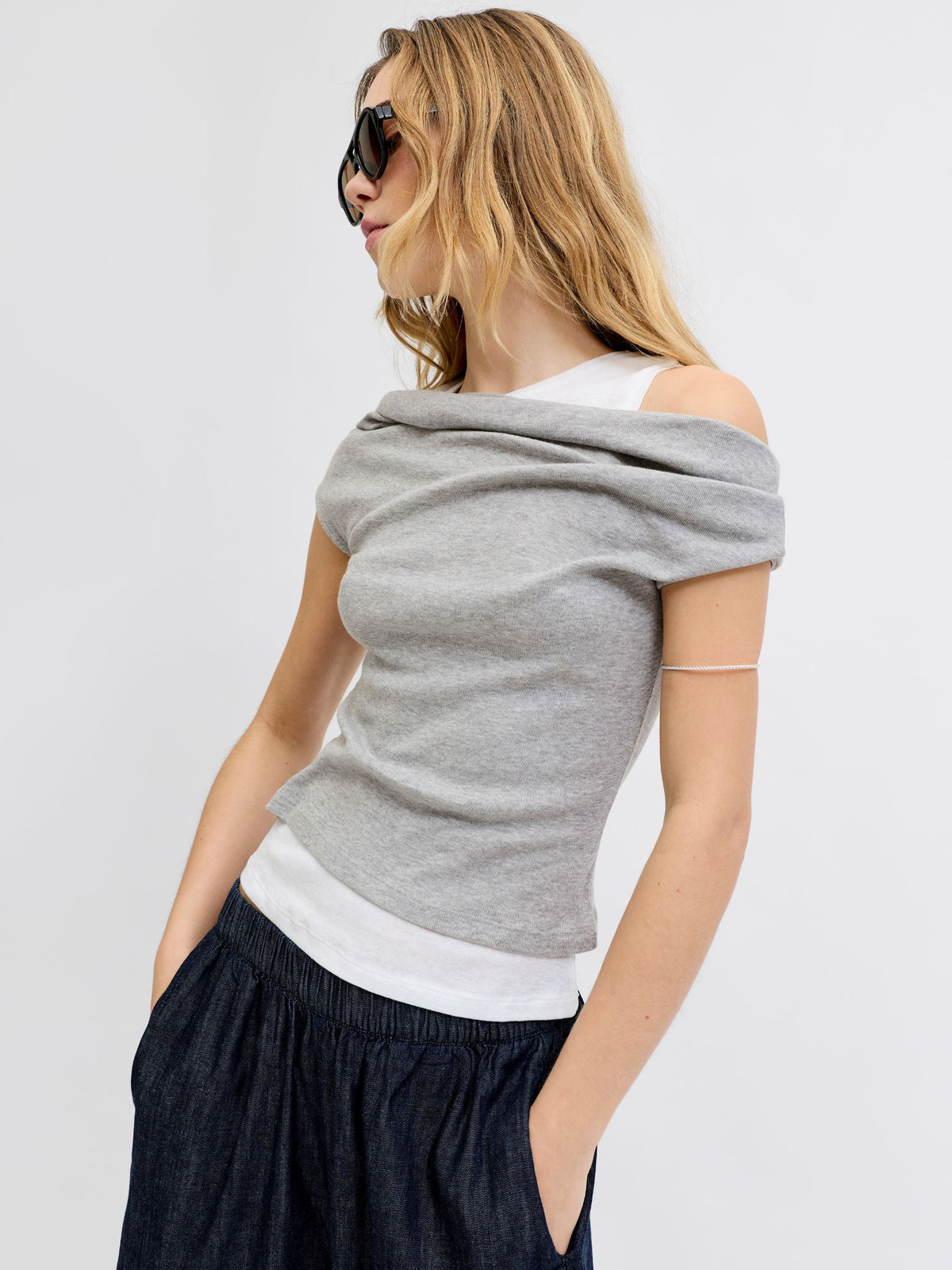 Henna Off-Shoulder Top