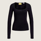 JJXX - Isabella Gigi Lace Top - Black