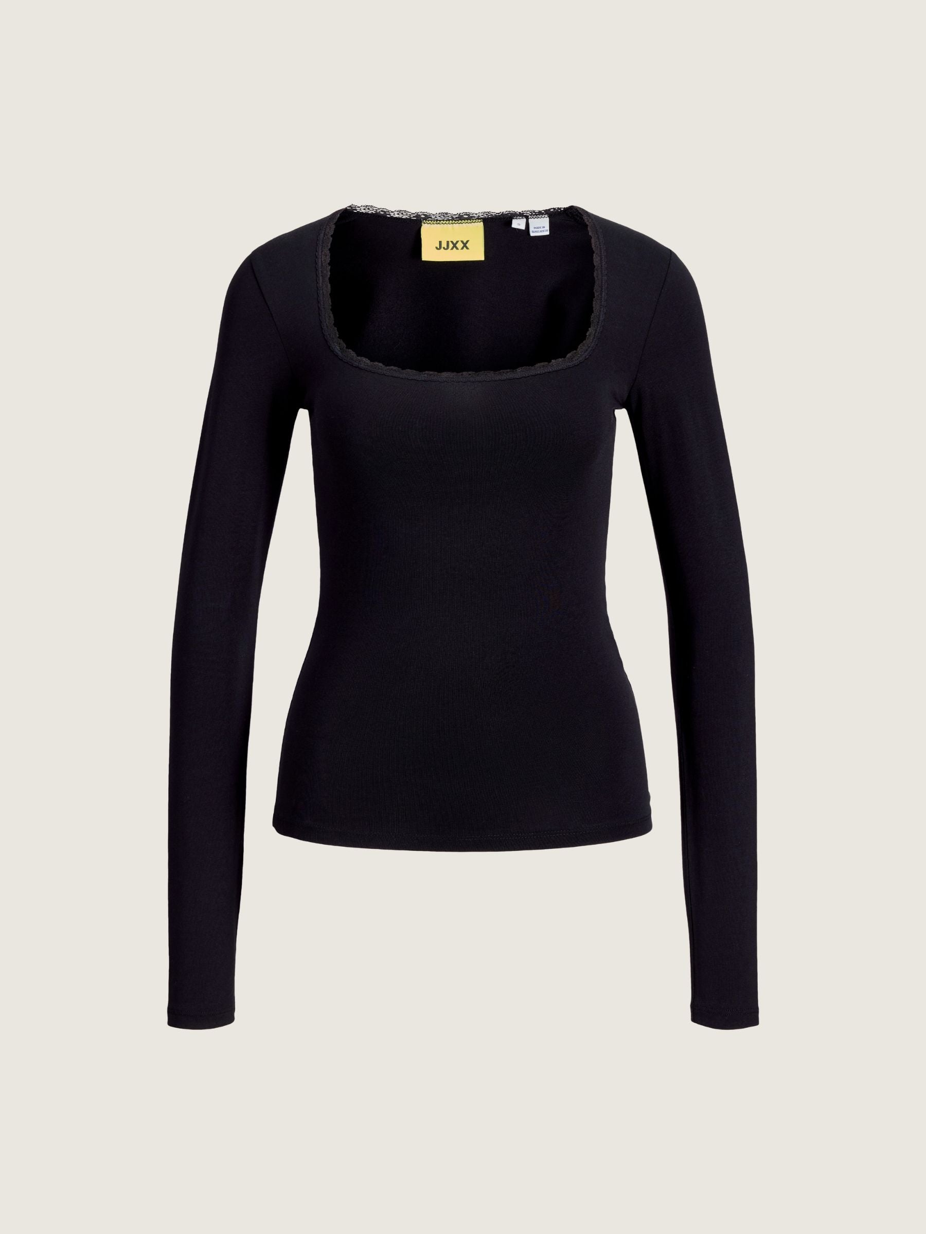 JJXX - Isabella Gigi Lace Top - Black