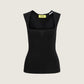 JJXX - Isabella Square Neck Top - Black