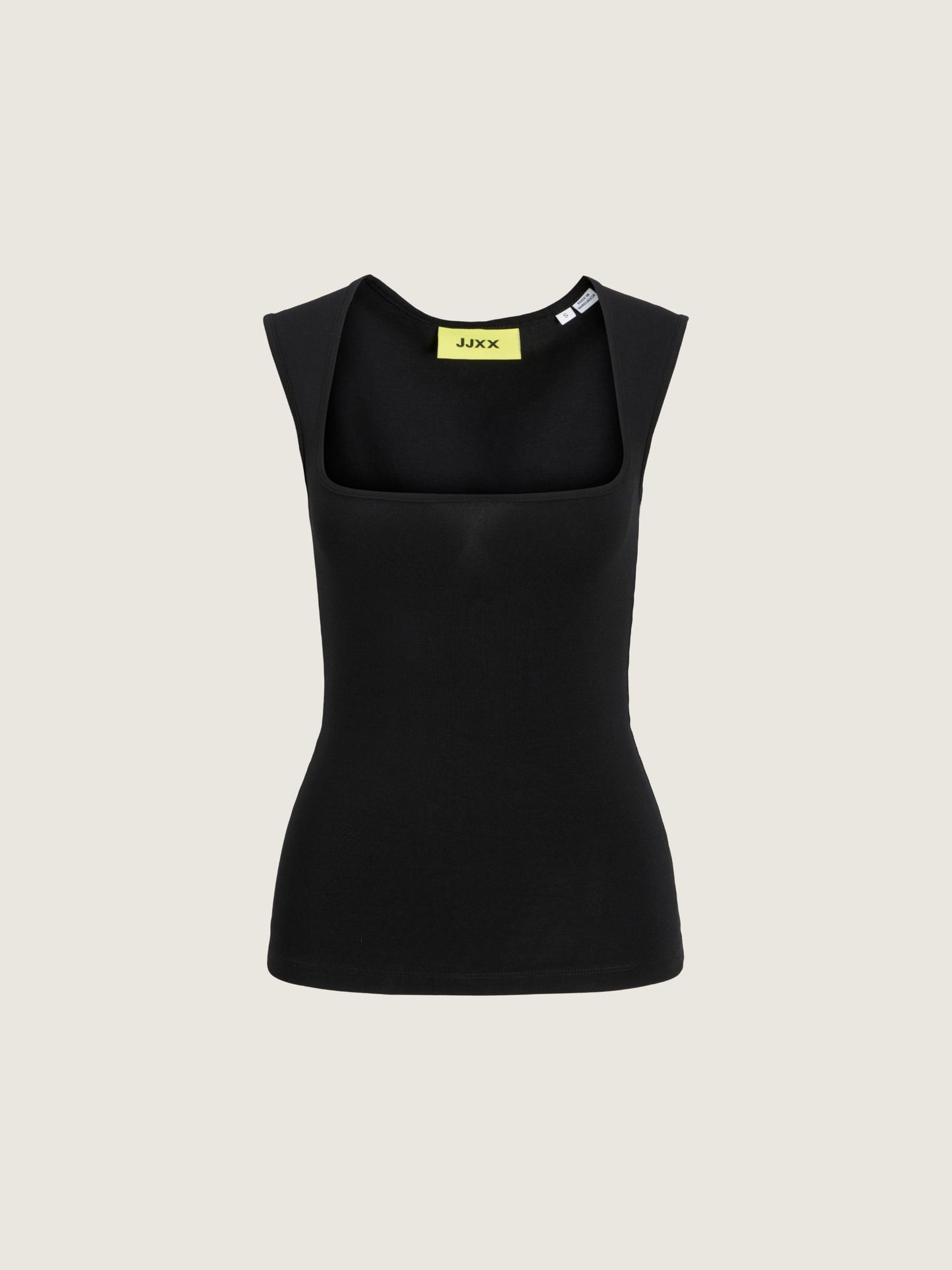 JJXX - Isabella Square Neck Top - Black