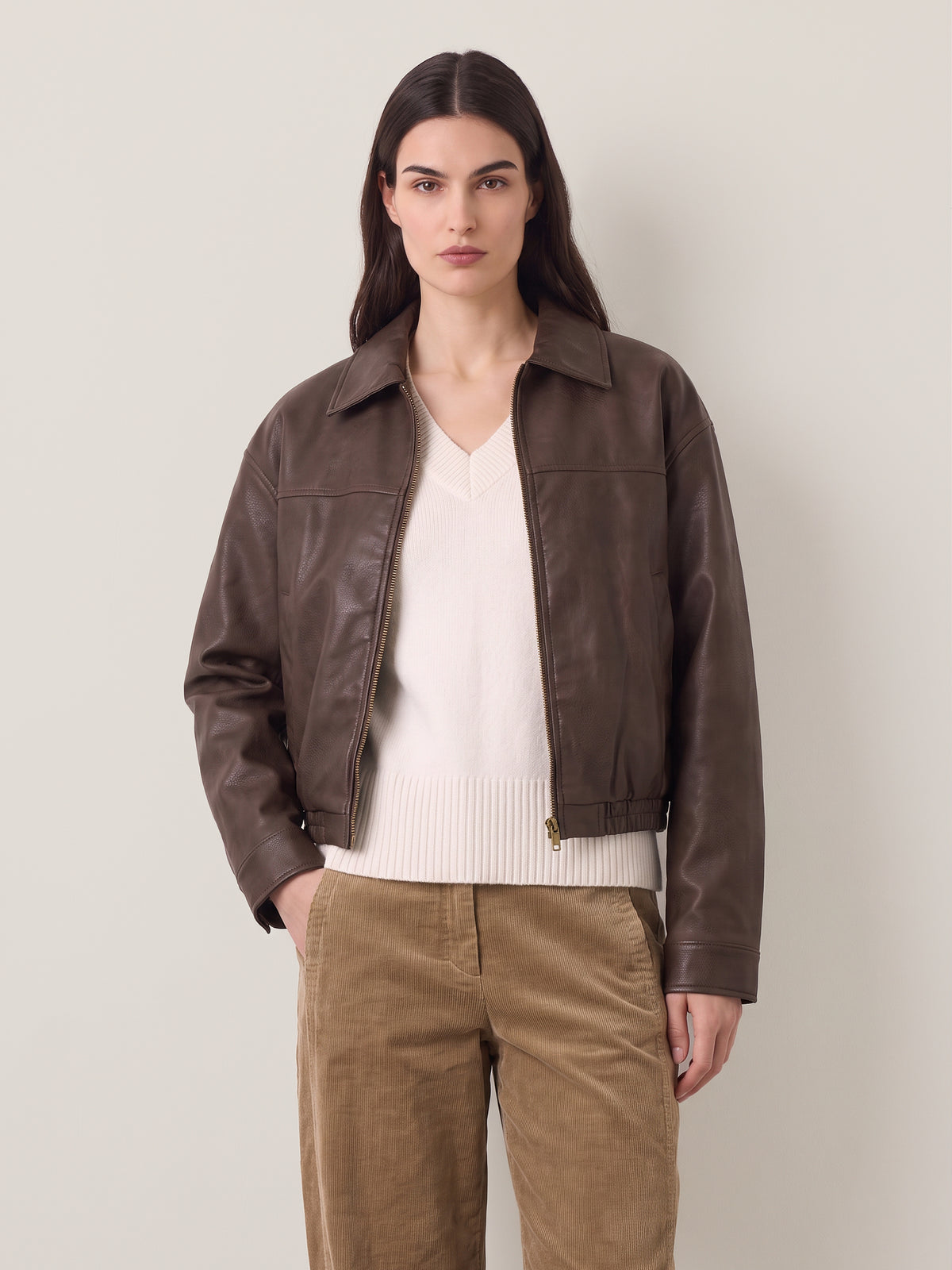 JJXX - Mica Faux Leather Jacket - 