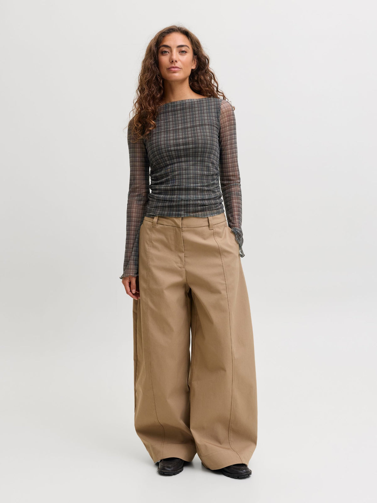 JJXX - Minna Mesh Longsleeve Top - 
