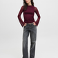 JJXX - Minna Mesh Longleeve Top - 