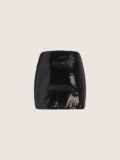 JJXX - Nani Sequin Miniskirt - Black