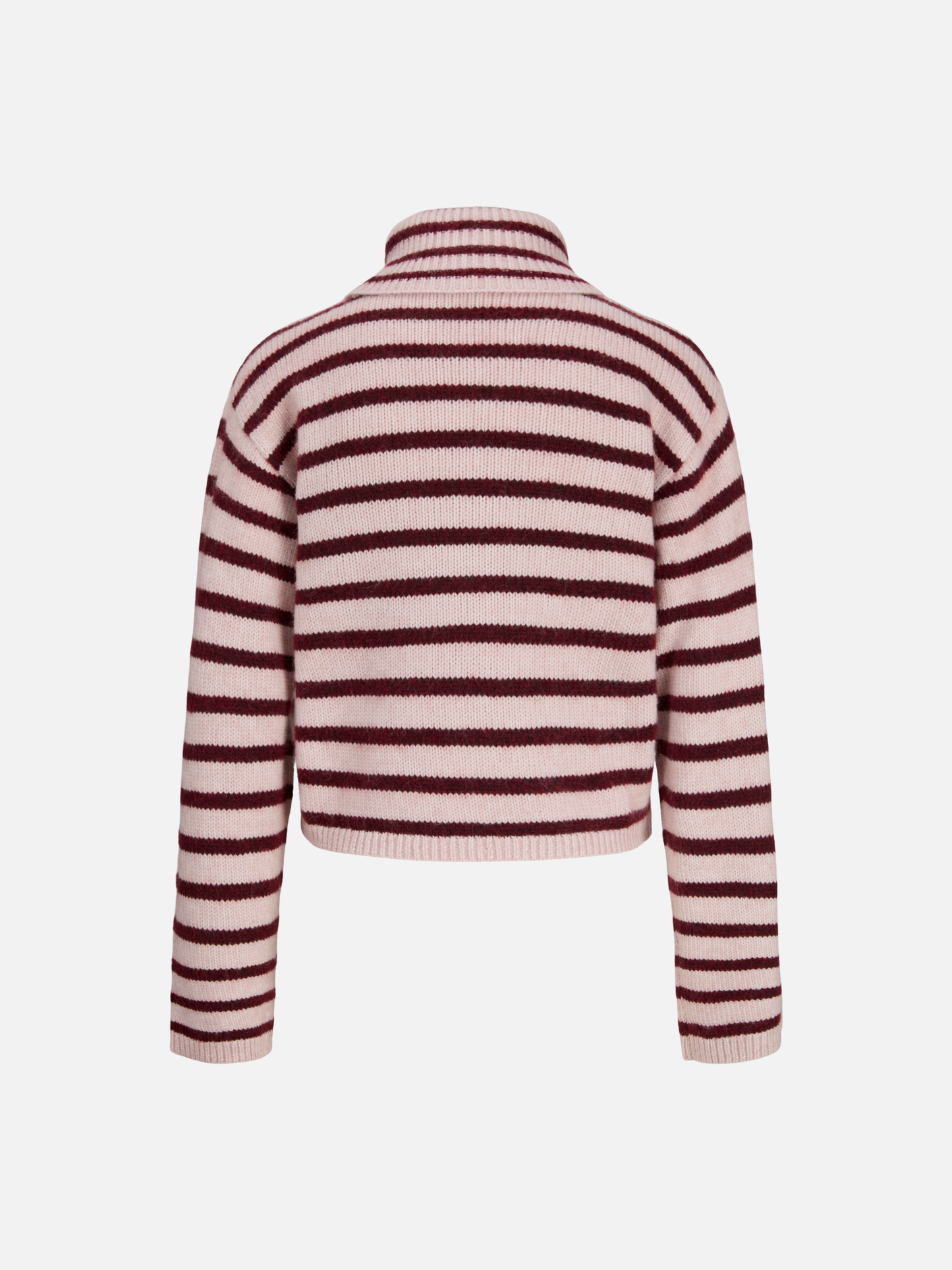 Rosanna Stripe Turtleneck Sweater