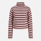 Rosanna Stripe Turtleneck Sweater