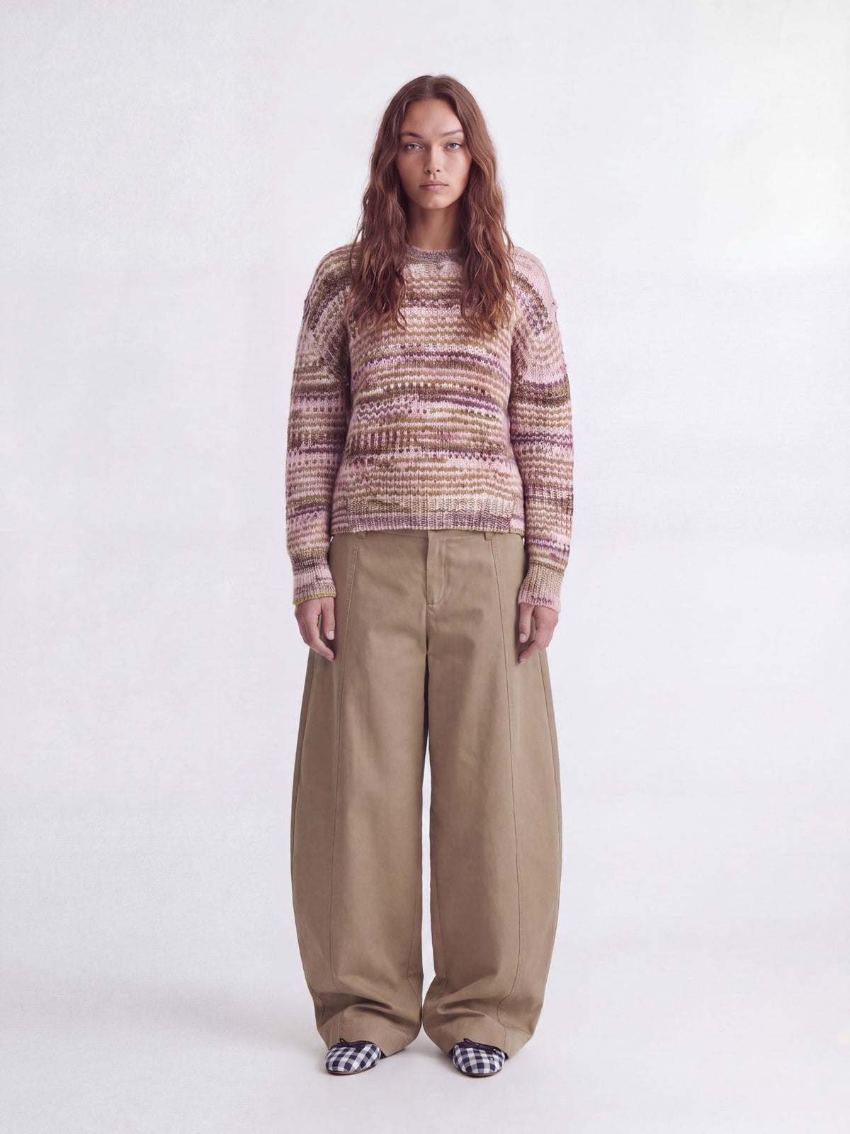 JJXX - Simone Space Dye Crewneck Sweater - 