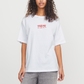 JJXX-Valentine Loose T-Shirt-Bright White / Racing Red
