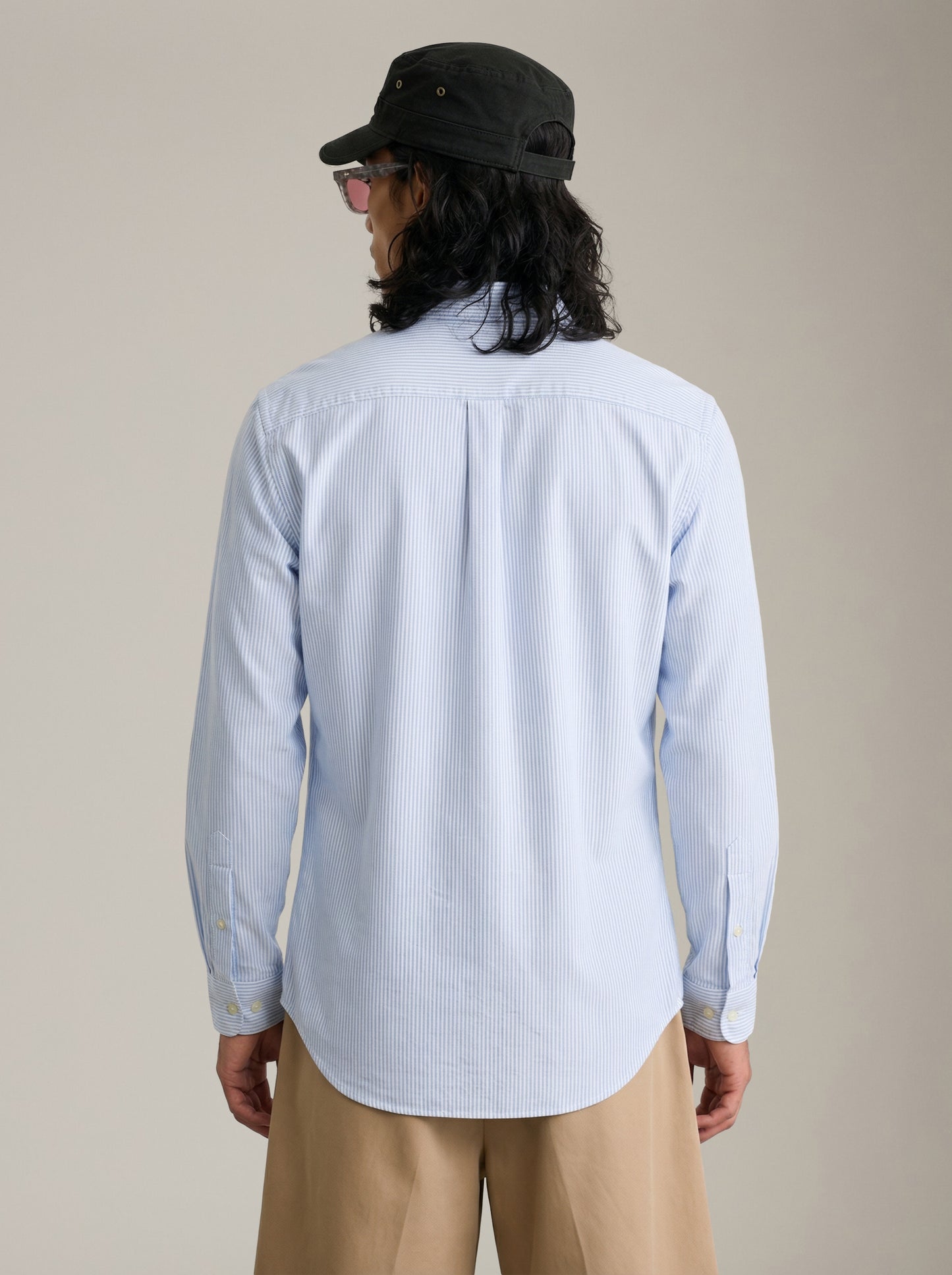 JACK & JONES - Premium Isaac Seersucker Longsleeve Shirt - 