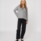 Dominic Herringbone Quarter Zip Pullover