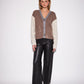 JOHN & JENN - Harlow Colour Block V-neck Cardigan - 