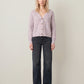 JOHN & JENN - Hawkins Marled V-neck Cardigan - 