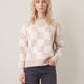 JOHN & JENN - Hugo Check Crewneck Sweater - 