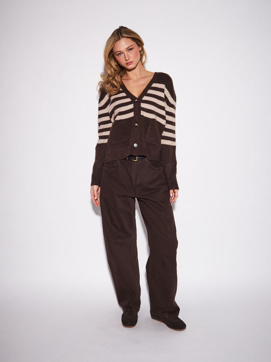 JOHN & JENN - Stanley V-Neck Cardigan - 