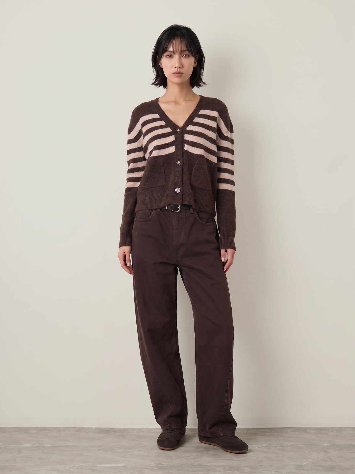 JOHN & JENN - Stanley V-Neck Cardigan - 