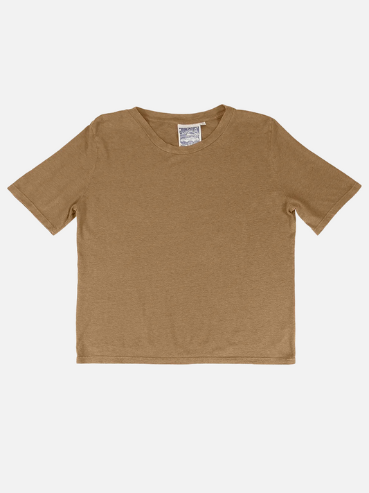 JUNGMAVEN-Silverlake Hemp Organic Cotton Tee-Coyote