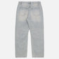 KUWALLA - Baggy Darted Denim Jeans - 