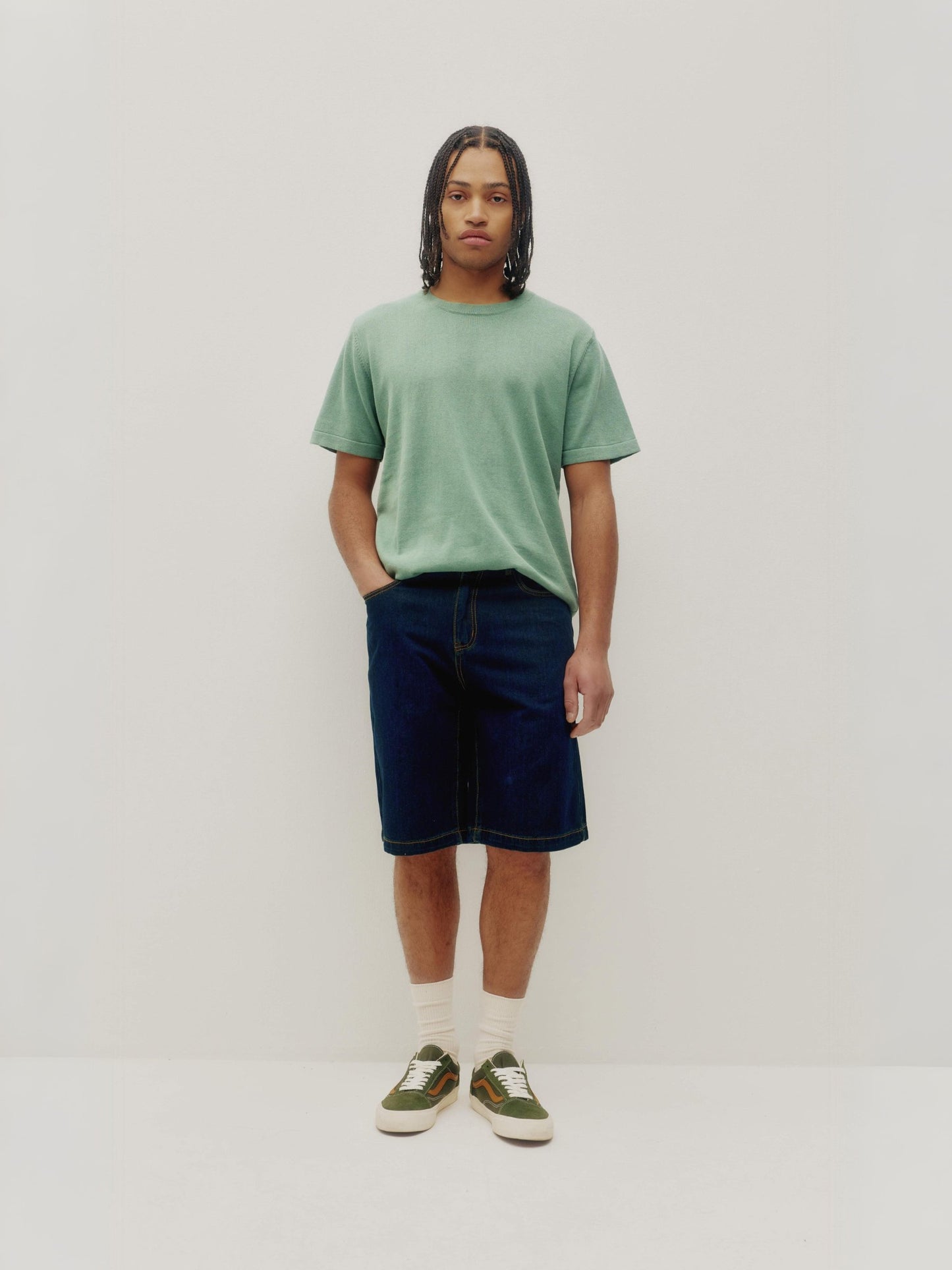 KUWALLA - Bermuda Denim Shorts - 