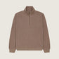Chenille Quarter-Zip Pullover
