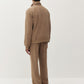 Chenille Quarter-Zip Pullover