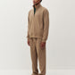 Chenille Quarter-Zip Pullover
