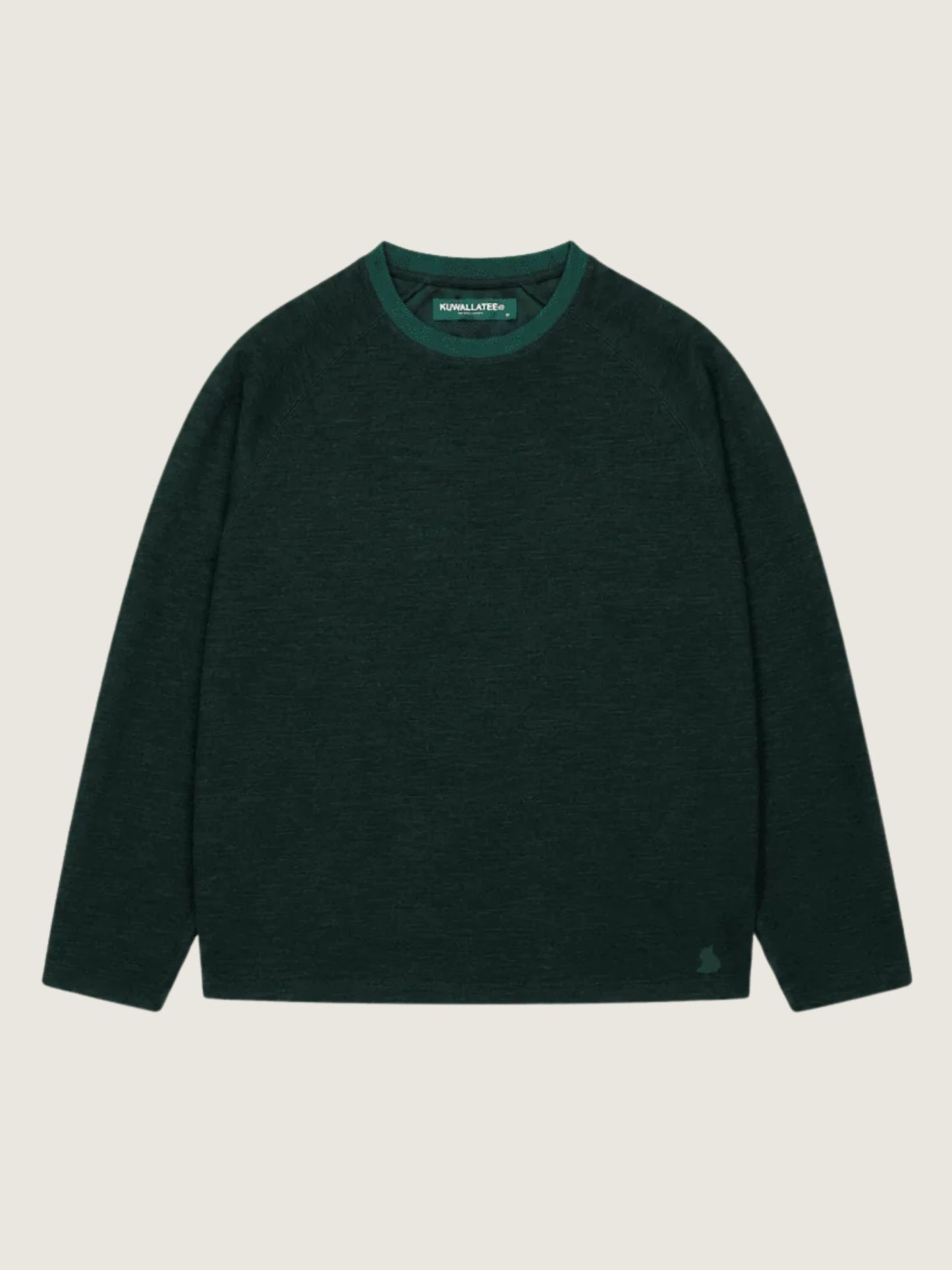 KUWALLA - Marled Thermal Longsleeve Top - 
