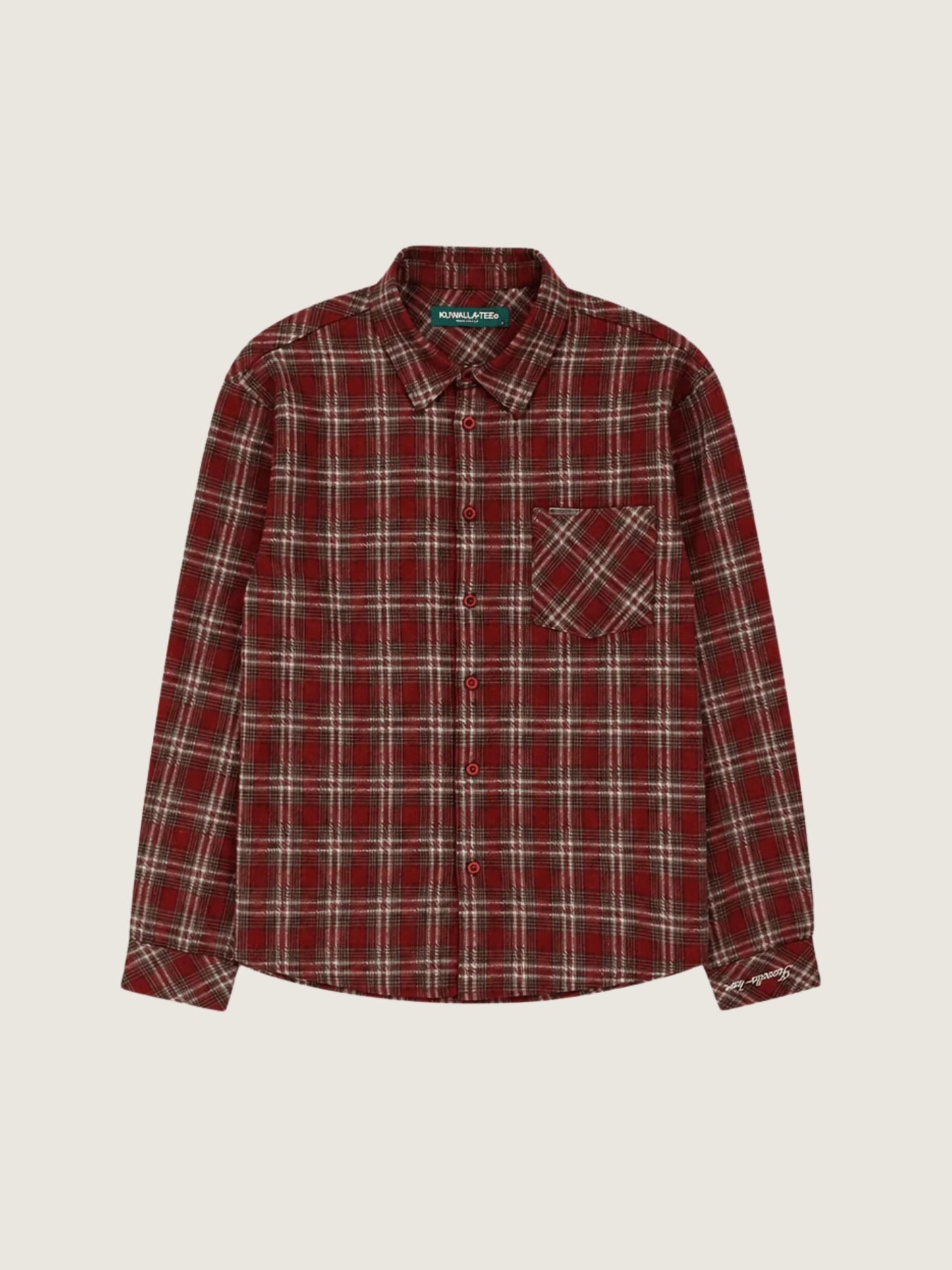 KUWALLA - Plannel Shirt - Burnt Orange