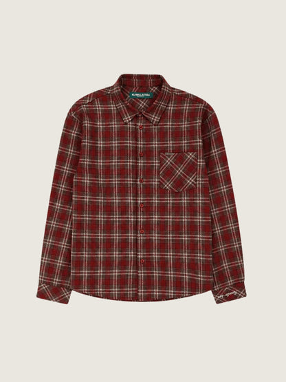 KUWALLA - Plannel Shirt - Burnt Orange