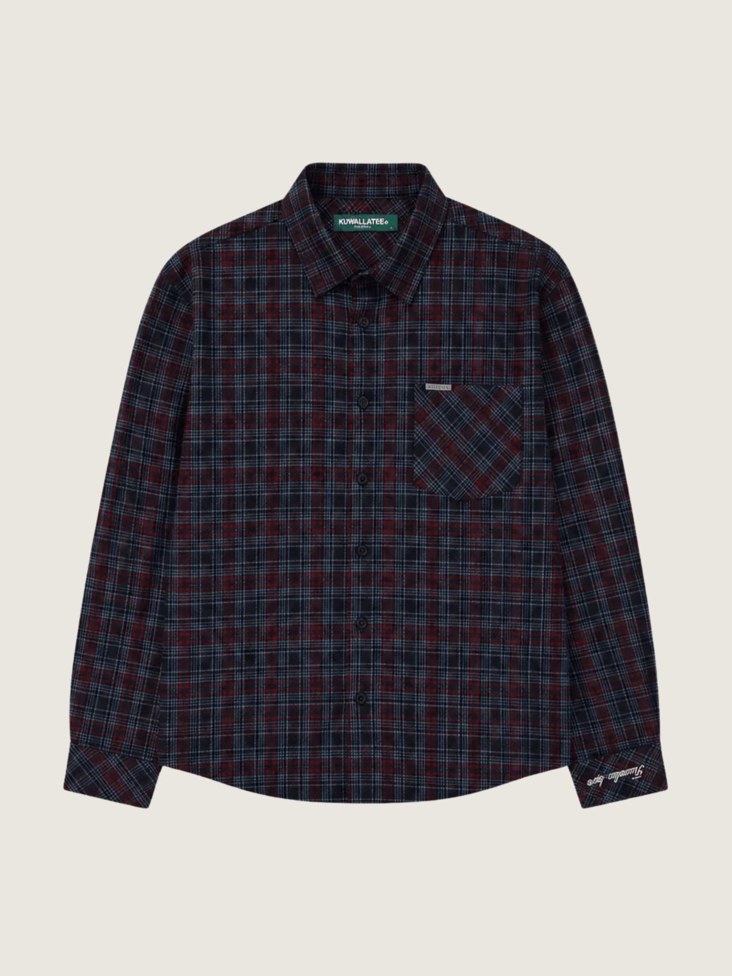KUWALLA - Plannel Shirt - Navy