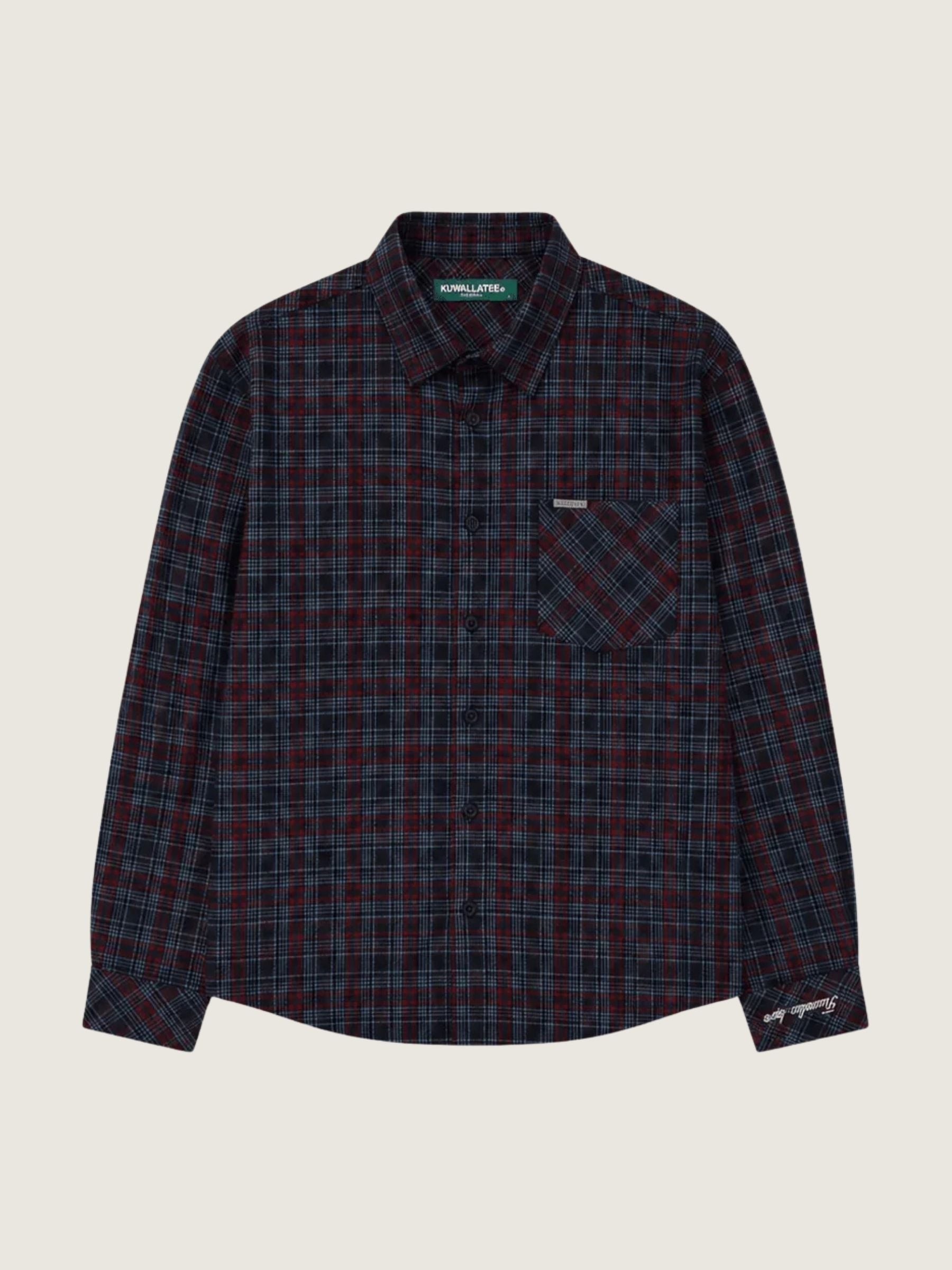 KUWALLA - Plannel Shirt - Navy