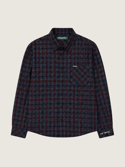 KUWALLA - Plannel Shirt - Navy