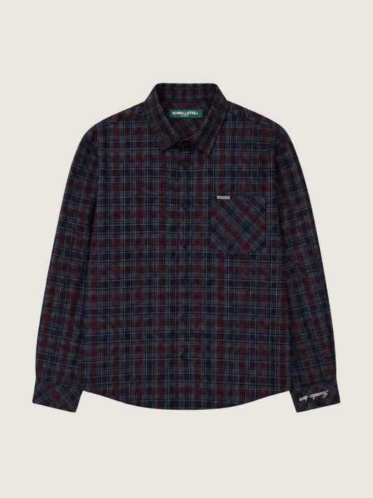KUWALLA - Plannel Shirt - Navy