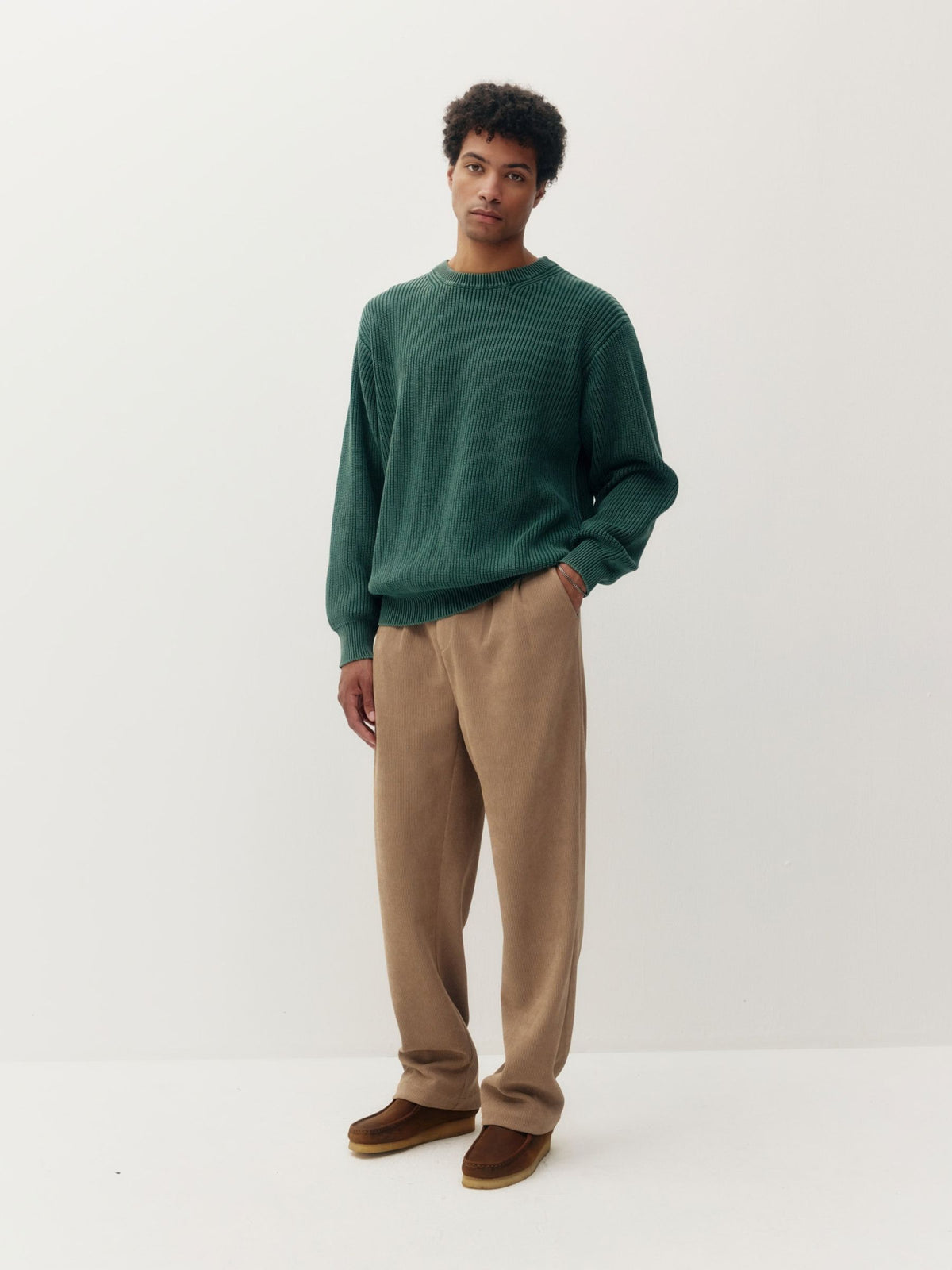 Vintage Knit Crewneck Pullover Sweater