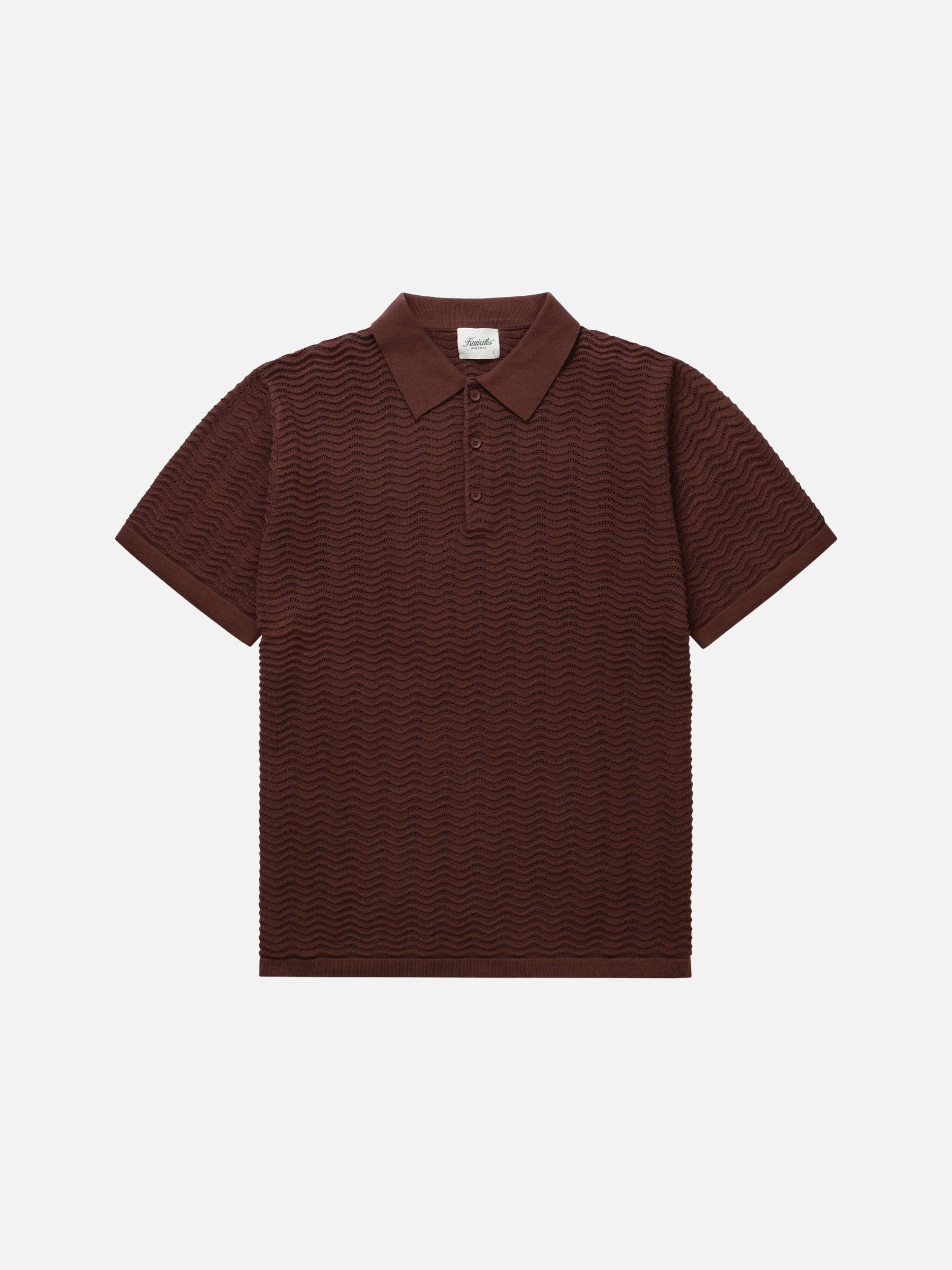 KUWALLA - Wave Knit Polo - 