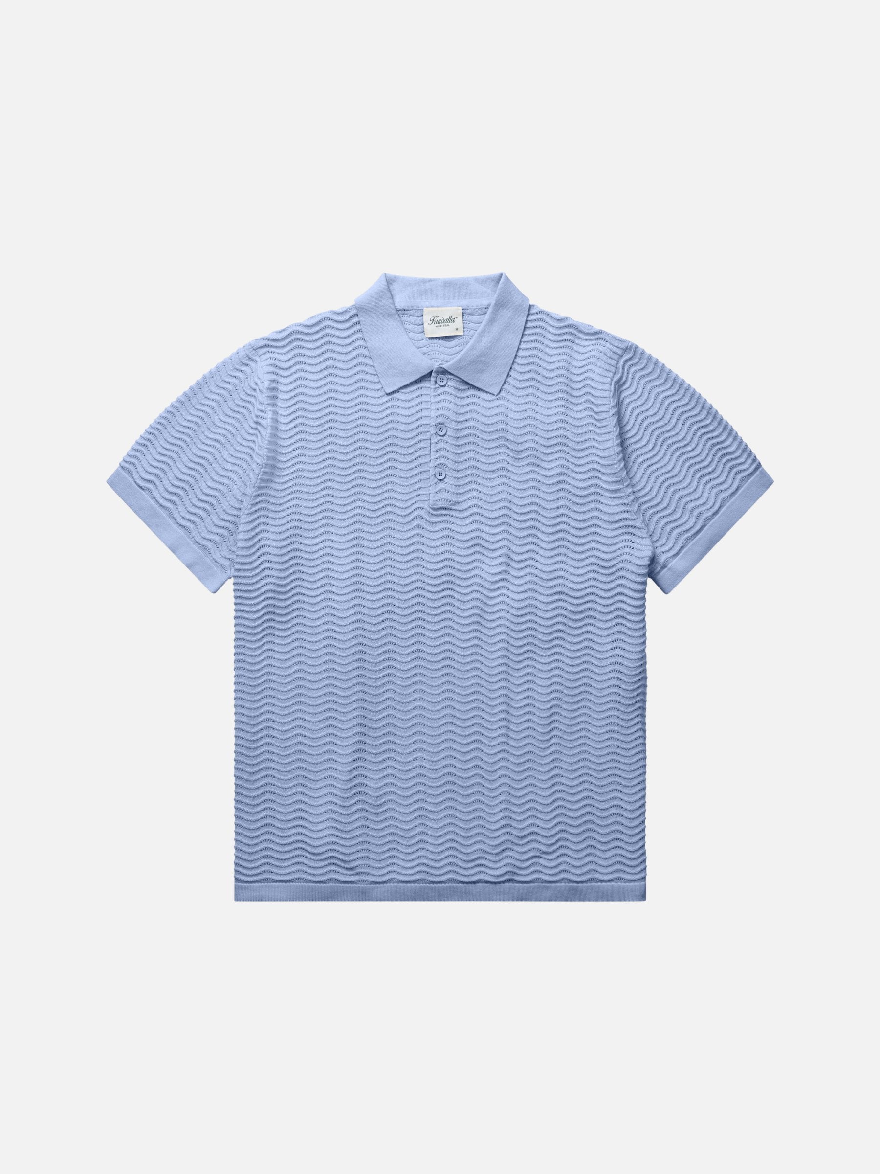 KUWALLA - Wave Knit Polo - 