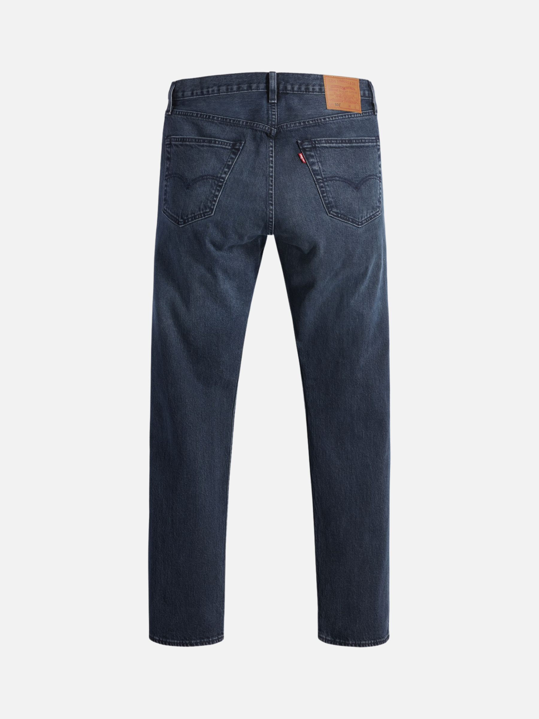 LEVI'S - 501 Original Fit Jeans - Blue Black Stretch - 