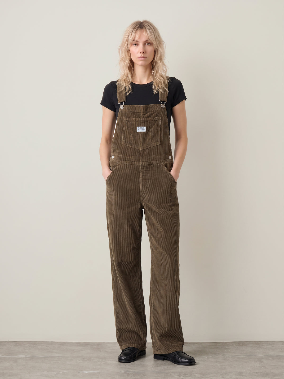 LEVI'S - Baggy Corduroy Overalls - 