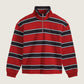 LEVI'S - Cameron Quarter-Zip Sweatshirt - Hamersley Stripe Emboldened