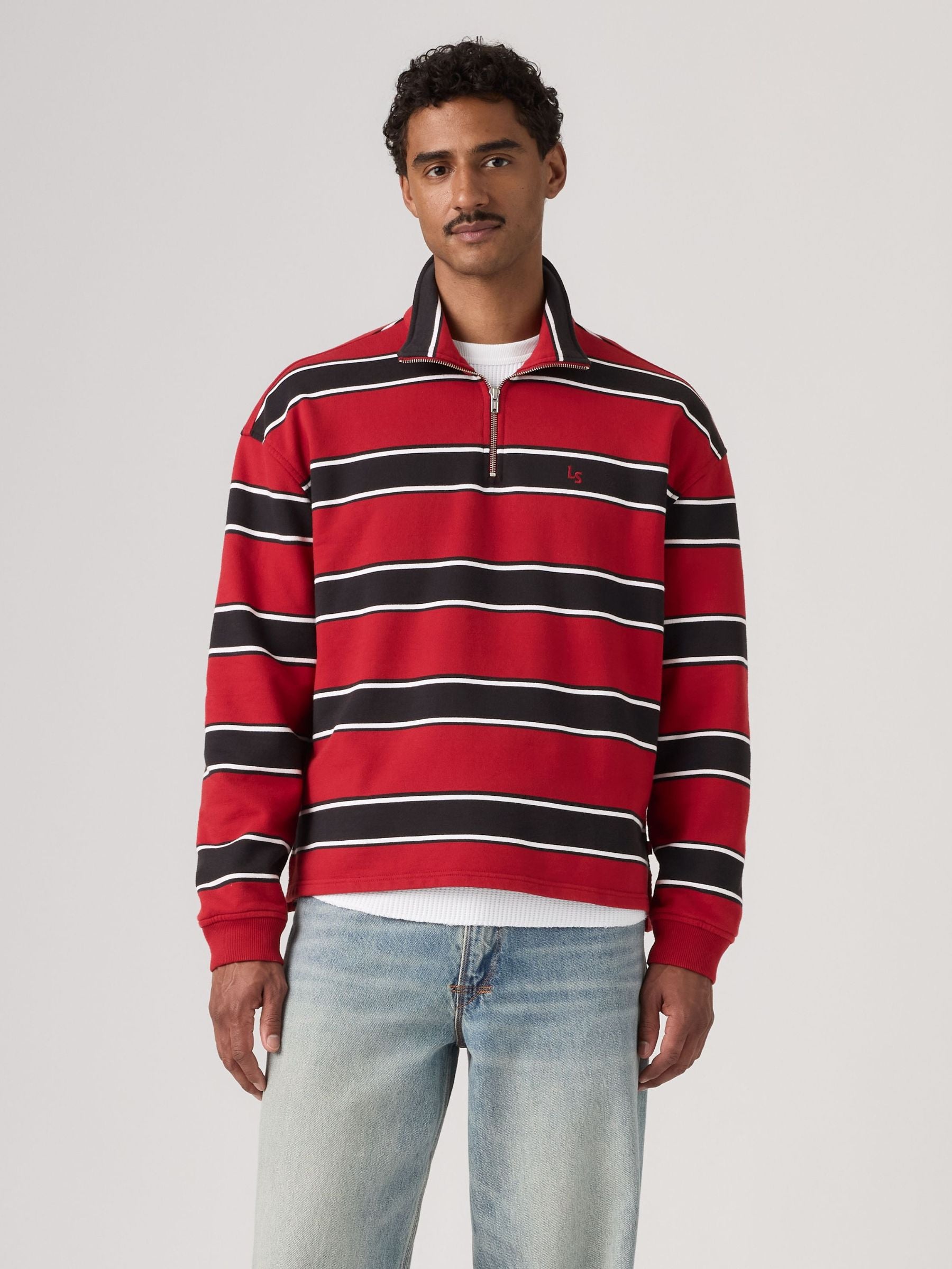 LEVI'S - Cameron Quarter-Zip Sweatshirt - 